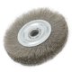 thumbnail image 5 of Cepillo de rueda de alambre de acero inoxidable ondulado GLFILL de 6 pulgadas para amoladora de banco abrasiva con orificio de 16 mm, 5 of 8