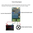 thumbnail image 4 of Module de Coupure de Sous-Tension, Interrupteur Automatique sur Carte de Protection Basse Tension Réglable PCB Prolonger la Durée de Vie de la Batterie pour Batterie 12V, 4 of 8