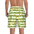 thumbnail image 3 of Kdxio Watercolor St Patrick Day Pattern Mens Casual Shorts - Drawstring Summer Beach Sports Shorts for Men, 3 of 9