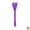 purple, variant on Silicone Facial Mask Brush, Double Head Face Cleaning & Skin Care Tool