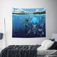 thumbnail image 6 of Finding Nemo Wall Tapestry Cartoon Poster Wall Hanging Tapestry For College Dorm Living Room Bedroom Decoration 40x60 Inch, 6 of 8
