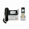 thumbnail image 2 of Refurbished (Excellent) - VTech Extended Range DECT 6.0 Expandable Corded & Cordless Phone with Answering System, CS5249 (Silver/Black), 2 of 2