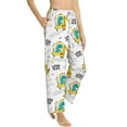 thumbnail image 3 of Kdxio Women's Comfy Stretch Dinosaur on ExcavatorPrint Drawstring Pajama Pants-XX-Large, 3 of 9
