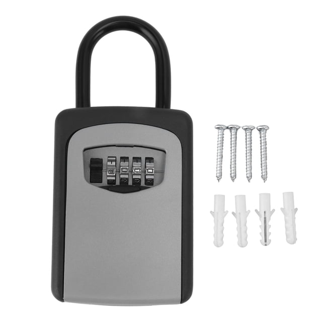 Caja de seguridad para llaves, caja de seguridad para llaves, caja para llaves para exteriores, experiencia incomparable