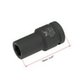 thumbnail image 2 of Uxcell Deep Impact Socket 3/4" Drive 17mm 6Point Chrome Molybdenum Steel Black, 2 of 5
