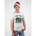 thumbnail image 2 of Small Town Christmas Cozy Holiday T-shirt Men's, 2 of 4