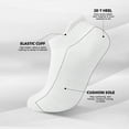 thumbnail image 2 of Smilooen Athletic Ankle Mens Socks Cushioned Low Cut Socks for Men White Ankle Socks Value Pack 14 Pairs, 2 of 6
