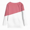 thumbnail image 4 of HCNTES Girls Long Sleeve Shirts Soft Cotton T-Shirts Crewneck Basic Tees for Kids and Teen Girls Tops Clothes(Pink,14-15 Years), 4 of 4