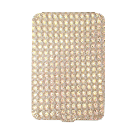 Impressions Vanity Touch Pad Bling Folio LED Makeup Mirror with Protective Flip Cover