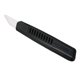 thumbnail image 3 of Cuchillo de cuero, hoja de cerámica, mango de plástico, cuchillo afilador de cuero compacto, ligero y duradero para cortar y recortar, 3 of 12