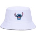 thumbnail image 1 of Sombrero de cubo Kawaii Sanrio Kuromi, figura de Anime Stitch Mario, sombrero para el sol al aire libre, moda coreana, ocio, pareja, gorro de lavabo de dibujos animados Y2K, 1 of 4