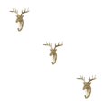 thumbnail image 2 of Maytalsory Animal Head Key Hook Sturdy And Durable Construction Adding Touch Of Whimsy golden (deer) 3Set, 2 of 6