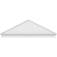 thumbnail image 3 of Ekena Millwork 84"W x 27-7/8"H x 2-3/4"P (Pitch 6/12) Peaked Cap Smooth Architectural Grade PVC Combination Pediment, 3 of 8