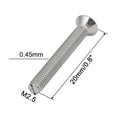 thumbnail image 3 of Tornillos de cabeza plana Torx de acero inoxidable 304 M2.5x20mm, completamente roscados, 30 piezas, 3 of 4
