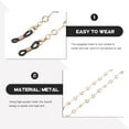 thumbnail image 2 of MasteelfCA 1Pc Multifunctional Glasses Chain Face Mask Lanyard Non-skid Glasses Rope, 2 of 8