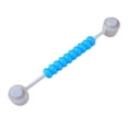 thumbnail image 1 of Montessori Abacus Busy Board Motor Skills DIY Material Learning Activities Board Blue, 1 of 7