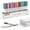 48 Multi-colors Water-based ink Pens, variant on REALIKE Dual Tip Infusible Pens Compatible with Cricut Joy/Xtra, 36 pcs Sublimation Markers Pens Set(0.4 Tip & 1.0 Tip)