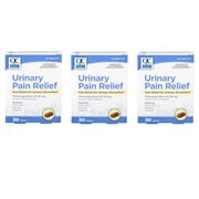 3 Pack Quality Choice Urinary Pain Relief, 30 Tablets
