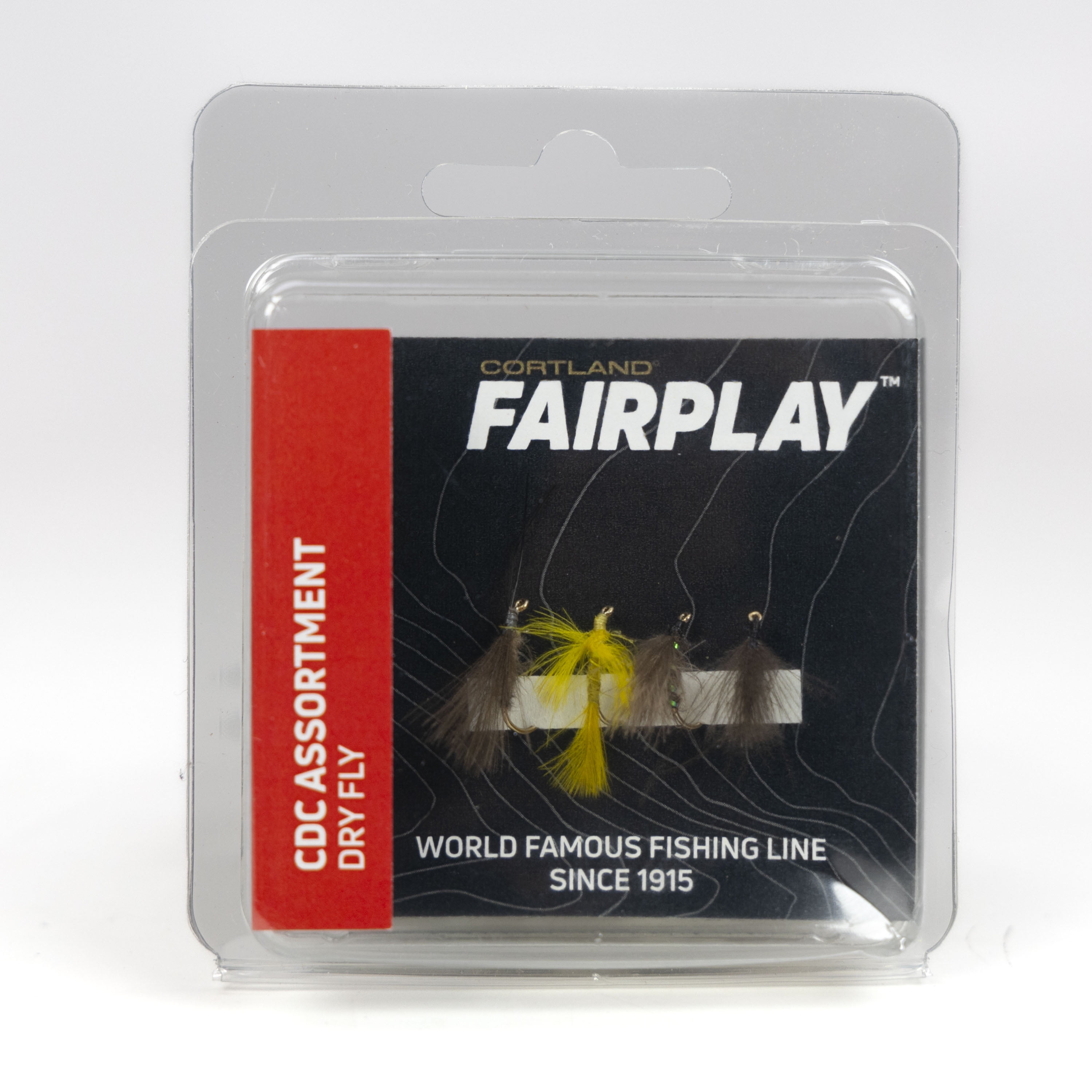 Cortland Fairplay CDC Assortment, 4 Pack, Fly Fishing Flies