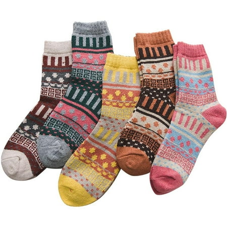 

Women s Tab Socks Thickened Socks Socks Wool Color Women s Winter Five Pairs Socks Summer Sock Men