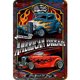thumbnail image 1 of Placa Metal Vintage para Coche Pintura Hierro Rectangular Arte Pared Bar para El 20x30cm, 1 of 10