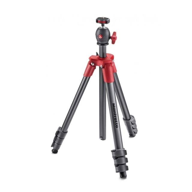 TRIPIE CON CABEZA COMPACT LIGHT ROJO (MKCOMPACTLT-RD) Manfrotto TRIPIE CON CABEZA COMPACT LIGHT ROJO (MKCOMPACTLT-RD)