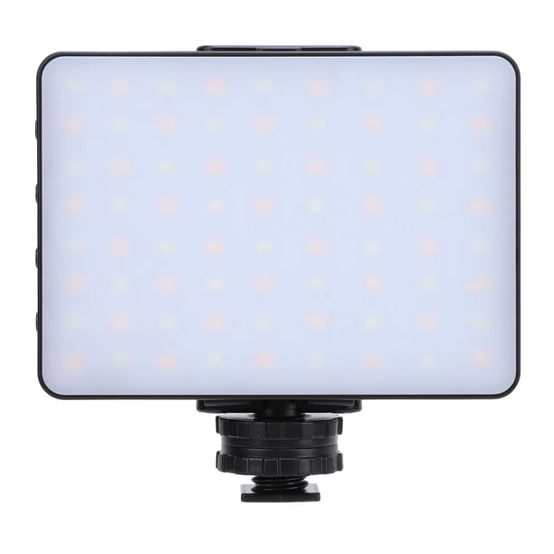 Luz LED Para Selfies, 3 Modos De Luz LED Para Cámara, Iluminación De Fotografía Recargable, 72 Chips LED Con Soporte De Roscado De 1/4 Para Teléfono