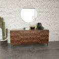 thumbnail image 2 of Limari Home Paula  Veneer Wood and Metal Bedroom Dresser in Walnut/Black, 2 of 2