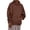 Coffee, variant on Unisex Long Sleeve Drop Shoulder Hoodie without Drawstring, Casual Pullover Tracksuit Top for Running, Lounge Wear,Beige,L
