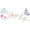Multicolor, variant on Live Love Laugh Set 3 Wall Sticker Motivational Decals,Family Inspirational Wall Stickers Quotes(18x39, Black)