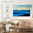 thumbnail image 5 of Elephant Stock Smoky Mountain Wall Art - Horizontal Canvas Wall Art - Living Room Wall Decor - Nature Canvas - Teal And Blue Decor - 39" x 26", 5 of 8