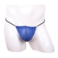 thumbnail image 4 of Mens Underwear Solid Panties Ultra-book Panties Breathable Thongs Golden Dots Thongs Underpants, 4 of 5