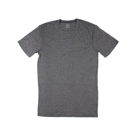 32 Degrees Cool Mens Short Sleeve Crewneck T-Shirt Gray L