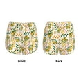 thumbnail image 5 of Picia Lemon Pattern Women's 2 in 1 Athletic Running Shorts High Waisted Workout Casual Gym Sweat Shorts with Comfy Liner Zipper Pockets-Large, 5 of 9