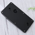 thumbnail image 3 of WORGEOUS 15 LED Solar Wall Light-Operado Jardín Luz Solar para Jardín Luz LED Solar para Pared Luz de Valla para Interior Exterior Baño Oficina Cocina Pasillo Jardín Garaje (Carcasa Negra), 3 of 8