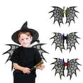thumbnail image 4 of pdqouc Halloween Bat LED Lights, Kids Spider Wings, Halloween Party C ostume Role Play Props Halloween Children Funny Dress for Halloween Party Decoration, 4 of 7