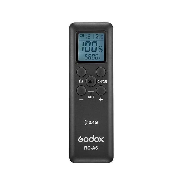 Godox RC-A6 Remote Control 2.4GHz Wireless Transmission 32 Channels 16 Groups Replacement for Godox SL150II SL200II SL150IIBi SL200IIBi SZ200BI FV150 FV200 UL60 ML60 LF308D LF308Bi