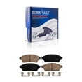thumbnail image 3 of Detroit Axle - Brake Pads for 2010-2016 Cadillac SRX, 11 Saab 9-4X, Front and Rear Ceramic Brake Pads 2010 2011 2012 2013 2014 2014 2016 Replacement, 3 of 7