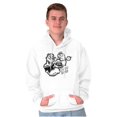 thumbnail image 5 of Popeye Sketch Old School Tattoo Style Hoodie Sweatshirt Women Men Brisco Brands X, 5 of 6