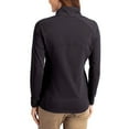 thumbnail image 2 of Women's Cutter & Buck Black Arizona State Sun Devils Adapt Eco Knit Stretch Recycled Half-Zip Top, 2 of 2