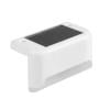 Eyfqtcs 1 Luz Led Para Escalera Automática De Energía Solar (Luz De Color X4 Con Pantalla Blanca Lechosa)