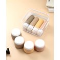 thumbnail image 3 of Micebay Travel Bottles 8 Pack, TSA Approved 3 oz Toiletries Containers, Leak Proof Silicone Squeezable Essentials Jars with Clear Bag, 3 of 17