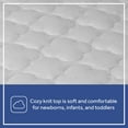 Sealy SecureStay Waterproof Crib Mattress Pads, Easy Clean Washable