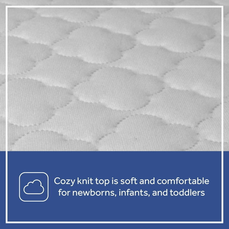 Sealy SecureStay Waterproof Crib Mattress Pads, Easy Clean Washable, Crib,  White 