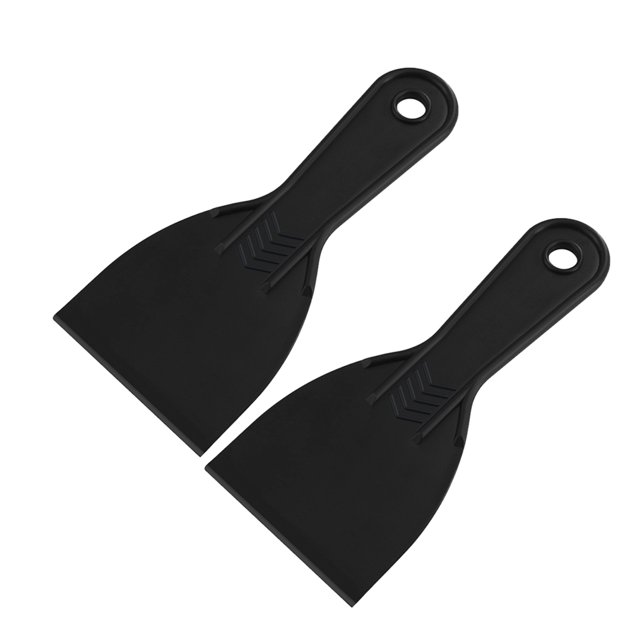 Aibecy 2 Pcs SLA DLP Résine Impression 3D Modèle Pelle Outil de Retrait Pelle Noire Spatule Compatible avec Wanhao TENLOG Imprimante 3D