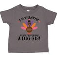 thumbnail image 3 of Inktastic Thanksgiving Big Sis Announcement Turkey Girls Toddler T-Shirt, 3 of 5