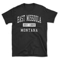 thumbnail image 1 of East Missoula Montana Classic Established Men's Cotton T-Shirt, 1 of 1