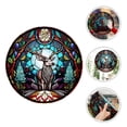 thumbnail image 2 of Stained Glass Window Sticker Anti-collision Window Cling Static Glass Decal Window Decor, 2 of 2