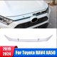 thumbnail image 2 of Pegatinas de fibra de carbono ABS para capó de motor delantero de coche, accesorios híbridos para Toyota RAV4, XA50, 2019, 2020, 2021, 2022, 2023, 2024, 2 of 5