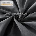 thumbnail image 4 of Juego de fundas de edredón CAROMIO Grey Queen Cotton, 3 unidades, verano, 4 of 9
